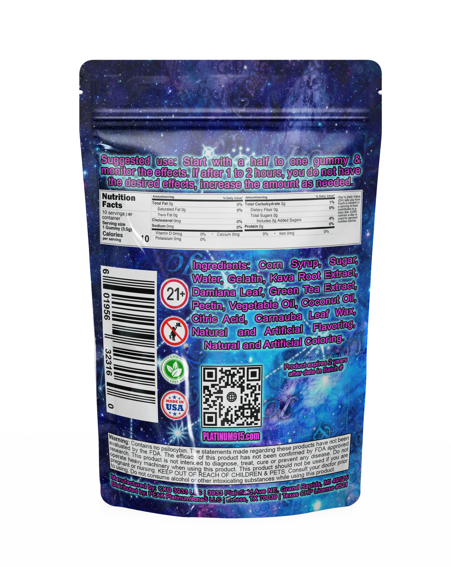 Seraphim Keys: Kava Gummies