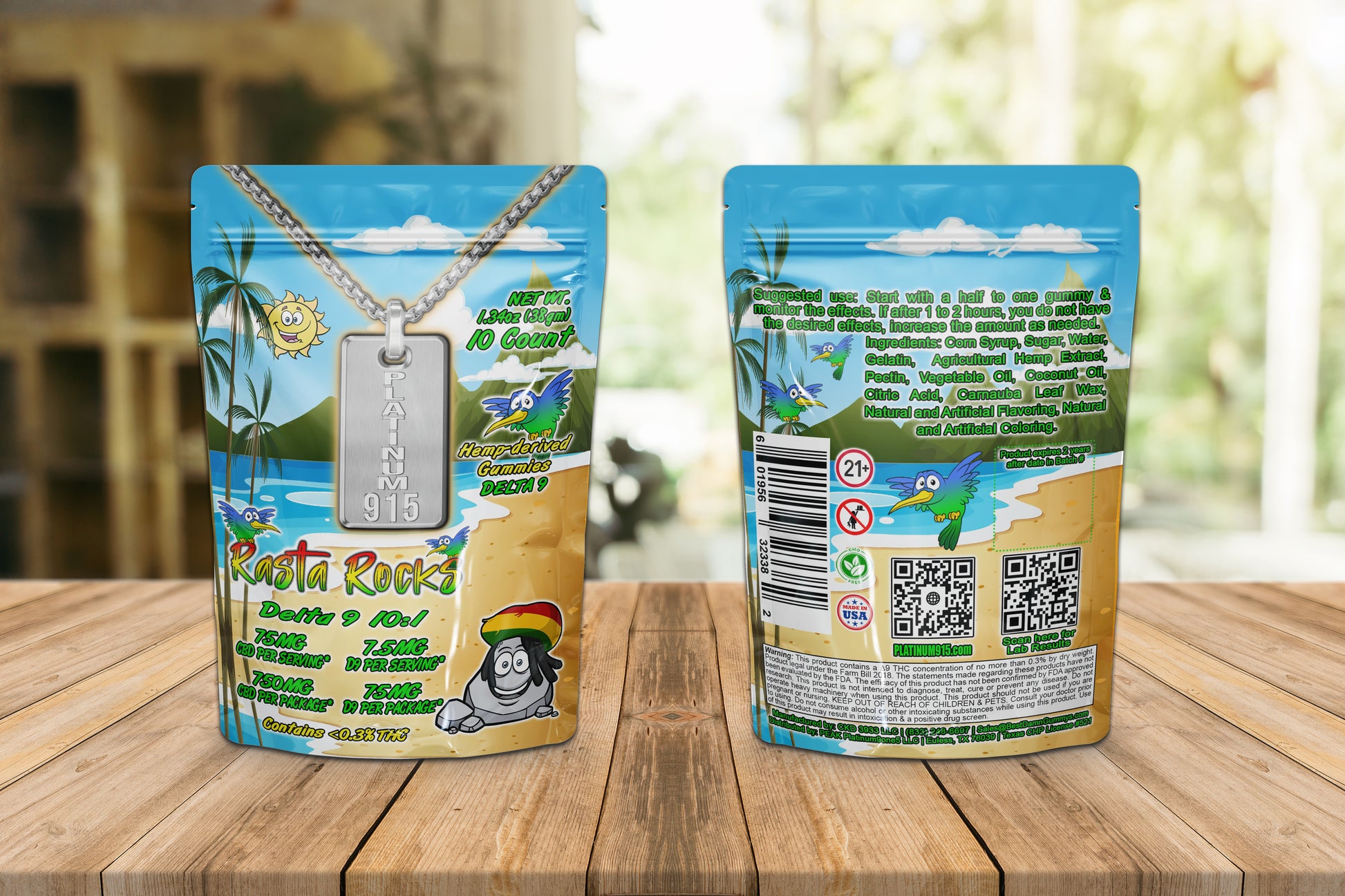 Platinum915 Hemp-derived CBD + D9 functional gummies by ForbesBLK and Marquis Who's Who, Elijah E Davis, MBA